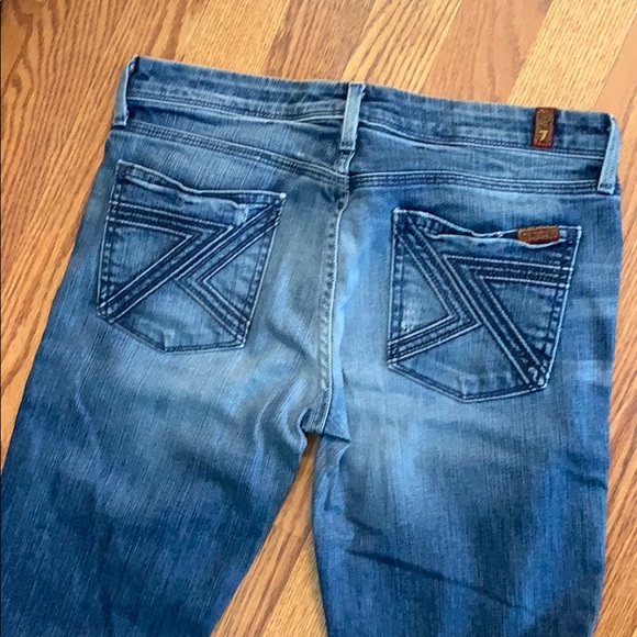 7 for all mankind “Flynt” distressed bootcut jean - Picture 3 of 3